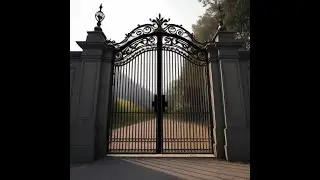 Metal Gate Opening - Sound Effect