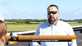 843TV | Eric Townsend: Flying Frog 5K/Flight Training/Tours | Beaufort Executive Airport | WHHITV
