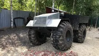 What should I use to clad my swamp buggy (all-terrain vehicle)?