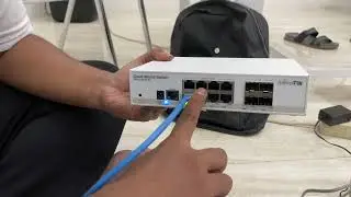 Mikrotik, VLAN, DHCP server, NAT, inter-VLAN.