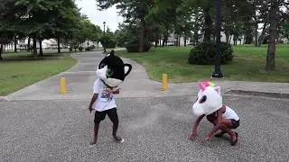 UNICORN & CAT LEARN TO DANCE | POPULAR KIDS' DANCES
