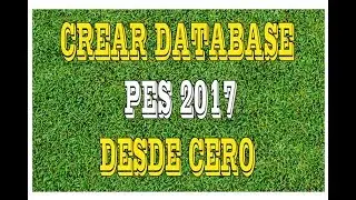 DATA BASE DESDE CERO