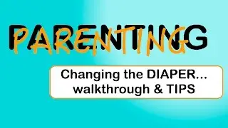 How to change a diaper