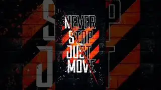 Never stop...🔥