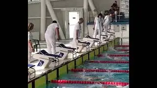 #backstrokeswimming Виктор Гинов 50 гръб