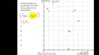 4  Het assenstelsel en coordinaten bepalen