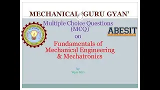 FMEM || MCQ || Mechatronics