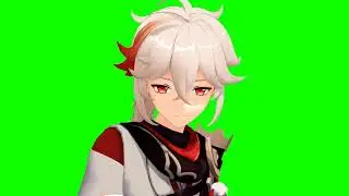 [GENSHIN IMPACT] Kaedehara Kazuha - Persona 4 "Specialist" (Green Screen)