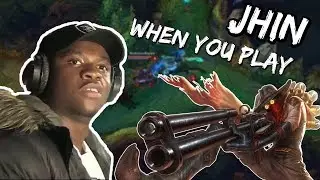 When you play JHIN [ROADMAN SHAQ - THE TING GO SKRRA]