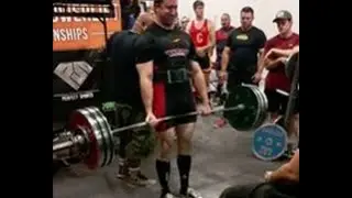 1410lbs (640kg) @ 225lbs - Canadian Record Deadlift!