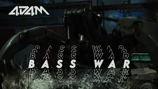 BASS WAR - Official Music Video - 4D4M  [ Tearout Dubstep ]
