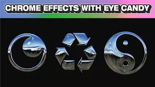 Creating Chrome effects in Photoshop: Eye Candy for Dummies.