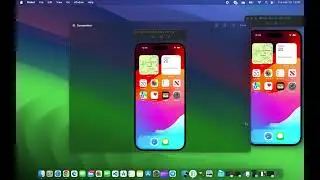 Screenshot IOS Simulator with device bezels