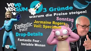 🇩🇪 VEVE | ECOMI • Fantastic Four - Invisible Woman • Jermaine Rogers  - Veil • Preissteigerungen
