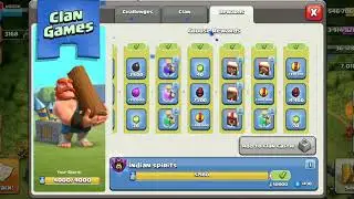 Coc clan game rewards April 2018