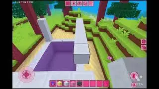 Indoor/outdoor swimming pool speed build #kawaii world