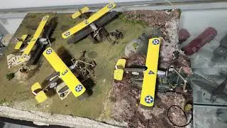 Douglas World Cruiser diorama