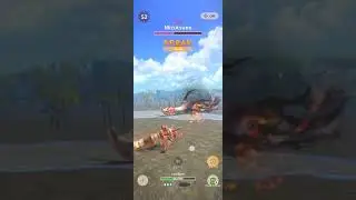 Mizutsune VS Wide G6 Gunlance First Hunt Monster Hunter Now #mhnow #monsterhunternow