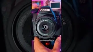 A camera's aperture in practice 📸 