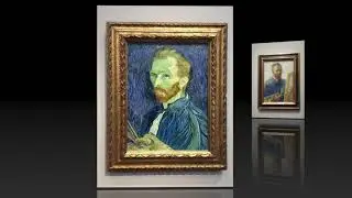 Van Gogh Self-Portraits at The Courtauld Gallery,Sommerset House.