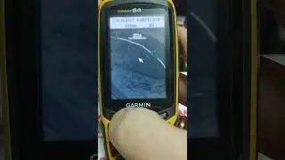 Пример карты Томска на Garmin 64