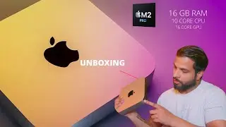 Mac Mini M2 Pro Unboxing Best Editing Desktop