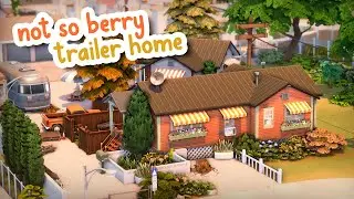 Not So Berry Trailer Home 🍊 || The Sims 4 Speed Build