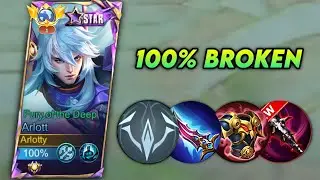 THIS ARLOTT NEW SUSTAIN + DAMAGE BUILD IS TOO PERFECT FOR SPELL VAMP! | ARLOTT EMBLEM SET 2025