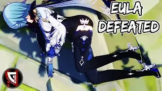 Eula Death Scenes Genshin Impact [Japanese Voice]