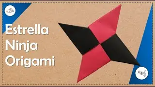 Shuriken / Estrella Ninja de Papel✴️ - IDEA ORIGAMI✅