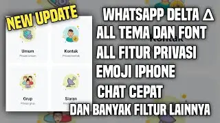 Whatsapp GB MOD DELTA update terbaru Free NO PASSWORD