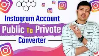 How to Convert Instagram Public to Private Account | Instagram Account Public se Private me set kare