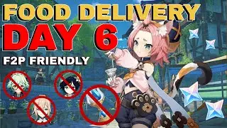 Food Delivery Event Day 6 F2P FRIENDLY! Genshin Impact Event Guide