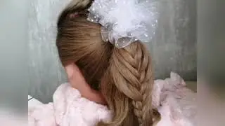 Простые причёски на основе кос.