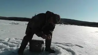 Подледка на реке Амга