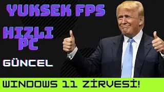 Windows 11 Hızlandırma ve FPS Artırma Bölüm 1 (ÇOK HIZLI)