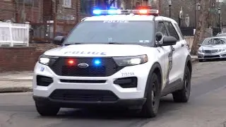 Philadelphia Police Department Car 1A & Car 116 Responding