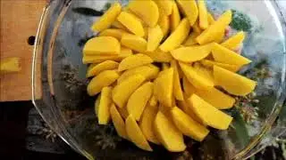 картошка с куриными бедрами в духовке