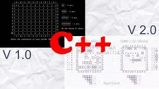 My first Game - Sea Battle - C++ (with SFML). Морской бой на С++.