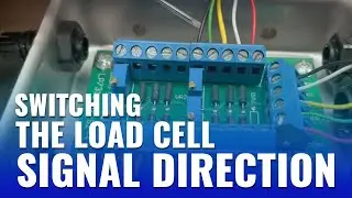 How to switch the Signal direction of your load cell by SellEton scales