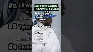 Rappers using other rappers lyrics - Kanye West
