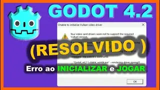 ( Resolvido) your video card drivers seem not to support the required vulkan version
