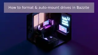 How to format & auto-mount drives in Bazzite