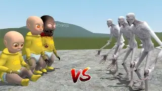 BABY IN YELLOW VS SCP-096:SL!! Garrys Mod Sandbox