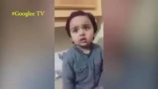 Shimla Cute baby mummy apne thapad maraa thaa...