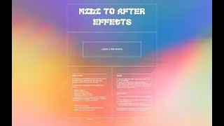 MIDI2AE Tutorial: Easily Bring MIDI into After Effects