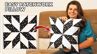 Hunters Star Block Pillow