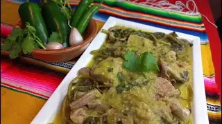 CERDO CON VERDOLAGAS. Comida casera riquísima. Buena manera para comer un poco mas de vegetales.