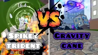 Comparing SPIKEY TRIDENT And GRAVITY CANE To See Which One Is BETTER