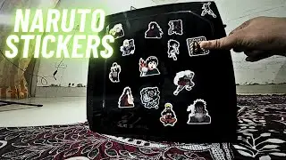 Naruto theme (stikers) on my PC cabinet